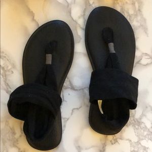 Yoga mat Sanuk sling 2 fabric sandals